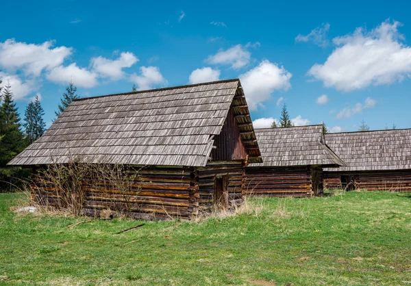Verlaten oude dorp. foto genomen in Polen — Stockfoto