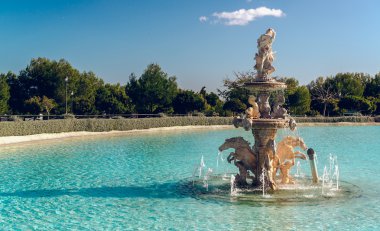 Neptune Fountain clipart