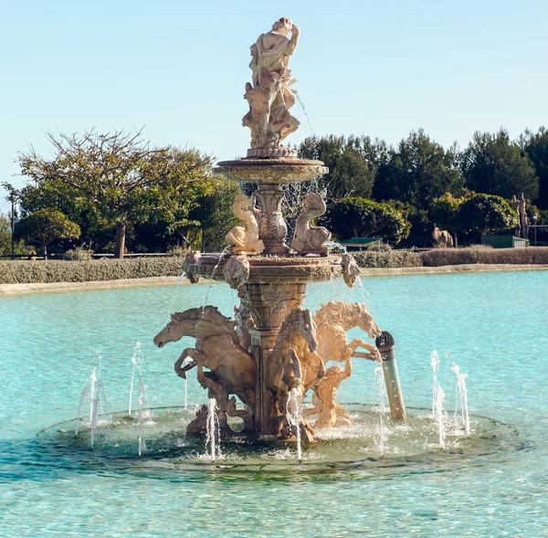 Fuente de Neptuno — Foto de Stock