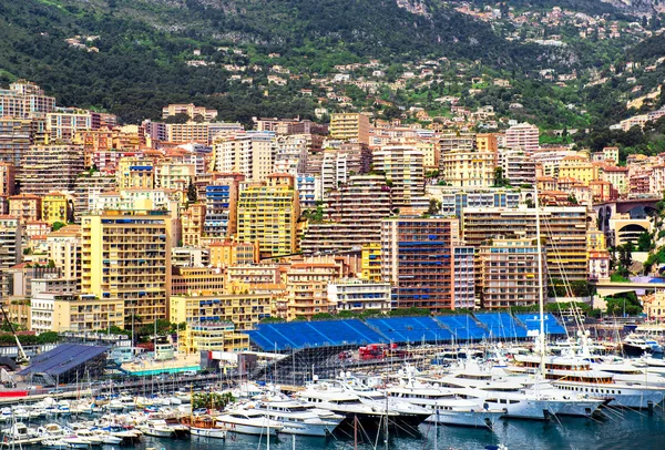 Prinsdom Monaco haven — Stockfoto