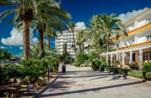 View of Ibiza seafront — Stock Photo, Image