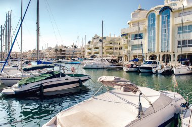 Porto marina. Benalmadena, İspanya