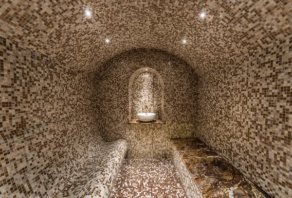 Внутри турецкой бани — стоковое фото
