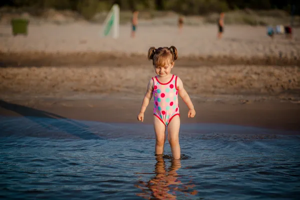 Deniz bebek kız — Stok fotoğraf