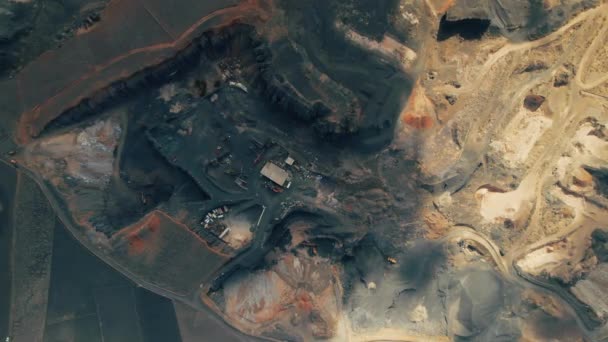 Punto Vista Drone Una Las Formaciones Rocosas Más Singulares Lanzarote — Vídeo de stock