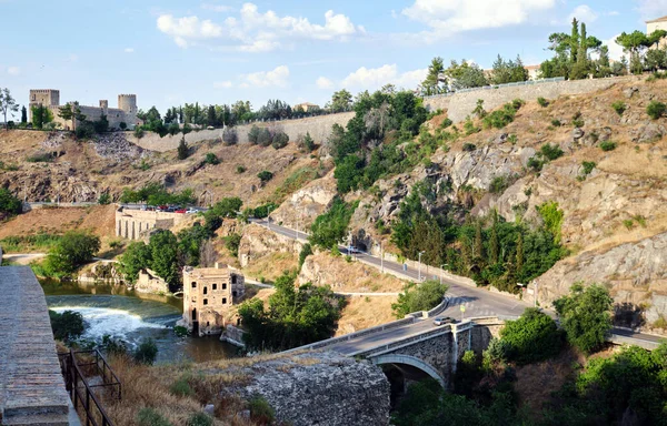 Den Historiska Staden Toledo Castilla Mancha Utnämnd Till Världsarv Unesco — Stockfoto