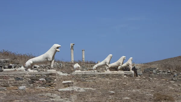 Wyspa Delos — Zdjęcie stockowe