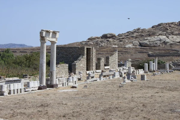 Delos ilha — Fotografia de Stock