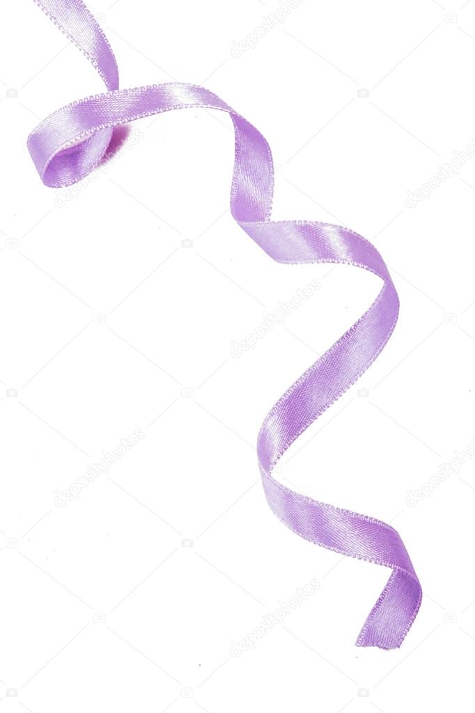 Shiny Purple Satin Ribbon