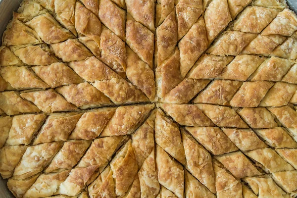 Postre de pasta de pistacho turco, Baklava — Foto de Stock