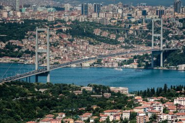 The Bosphorus Bridge clipart