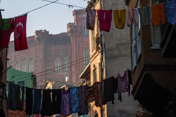 Tradiční ulice a domy na Balata district — Stock fotografie