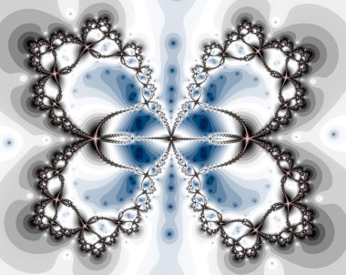 güzel kelebek şeklinde fractal 