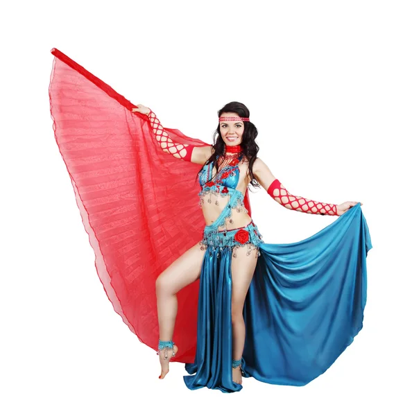 Orientalisches Kostüm mit Flügeln — Stockfoto