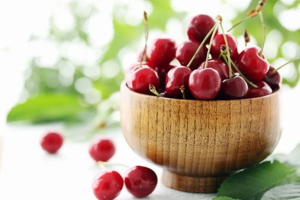 Ainda vida de cerejas — Fotografia de Stock