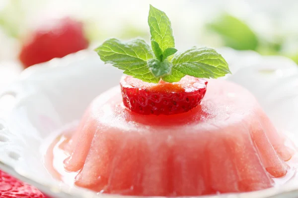 速冻的草莓 — 图库照片