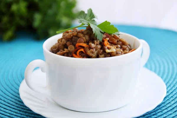 Lentil porridge — Stock Photo, Image