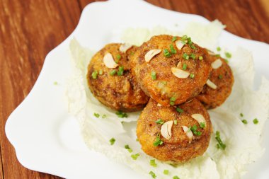 Doldurulmuş mantar.