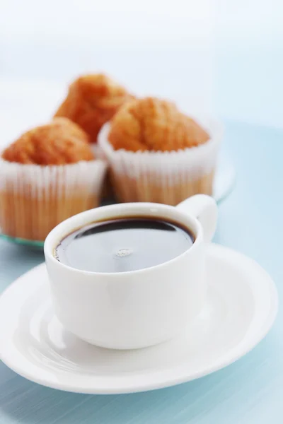 Coffee with a muffins — Stock Photo, Image