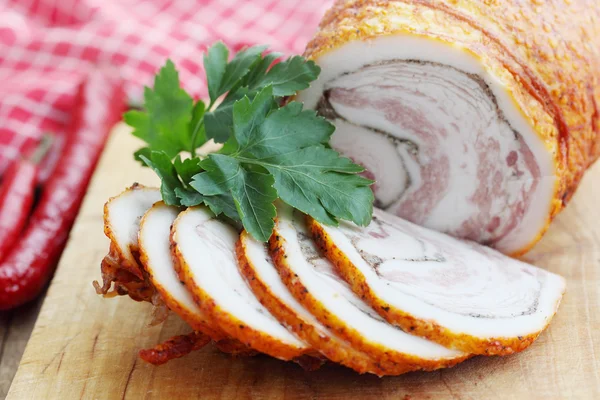 Baharat ile domuz eti güveç — Stok fotoğraf
