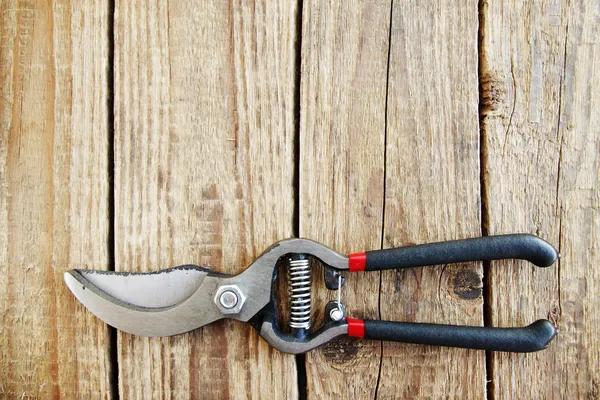 Large metal shears — Stock Photo, Image