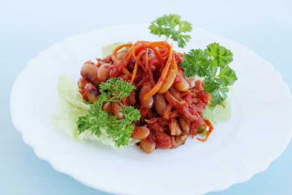 Korean spicy salad — Stock Photo, Image