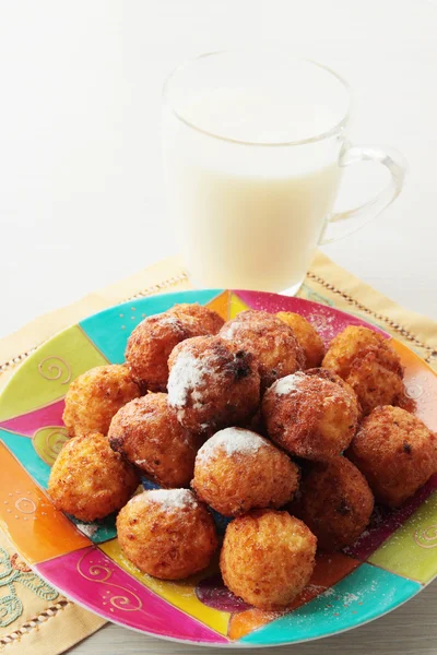 Curd cheese balls — Stock Photo, Image