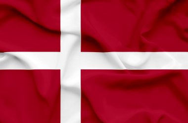 Danimarka dalgalanan bayrak