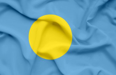 Palau dalgalanan bayrak