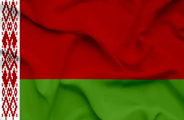 Belarus waving flag — Stock Photo, Image