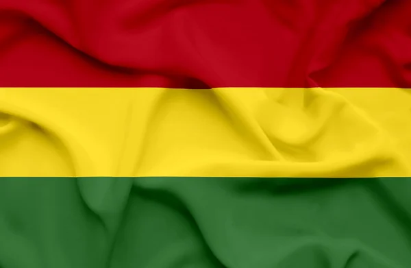 Bolivia waving flag — Stock Photo, Image