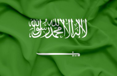 Suudi Arabistan dalgalanan bayrak
