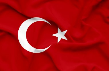 Türkiye dalgalanan bayrak