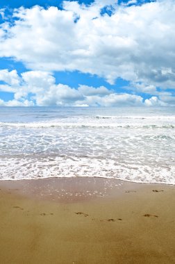 plaj ve deniz - tatil kavramı