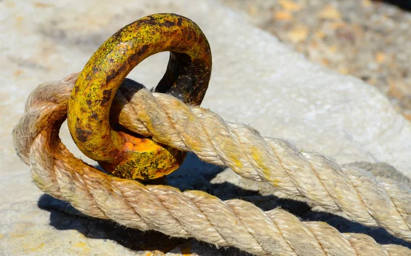 Schip touw — Stockfoto