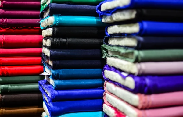 Fond textile coloré — Photo