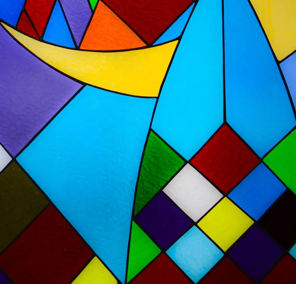 Tło wielobarwny szklane mozaika — Zdjęcie stockowe