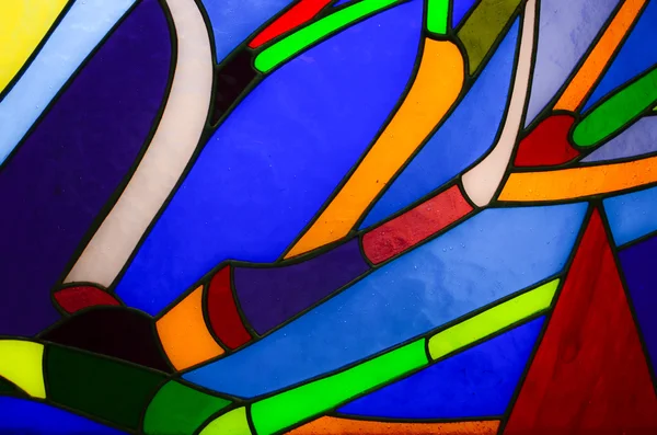 Fondo de mosaico de vidrio multicolor — Foto de Stock