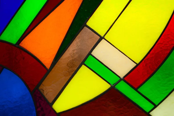Kleurrijke Glasmozaïek — Stockfoto