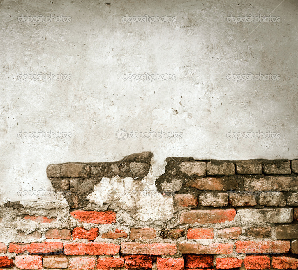 Grunge empty brick wall with space for your text