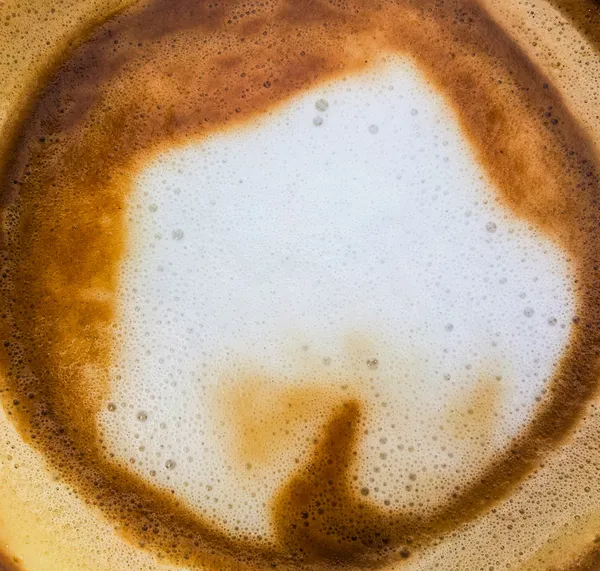 コーヒーの泡の背景 — ストック写真