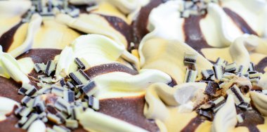 dondurma makro çekim