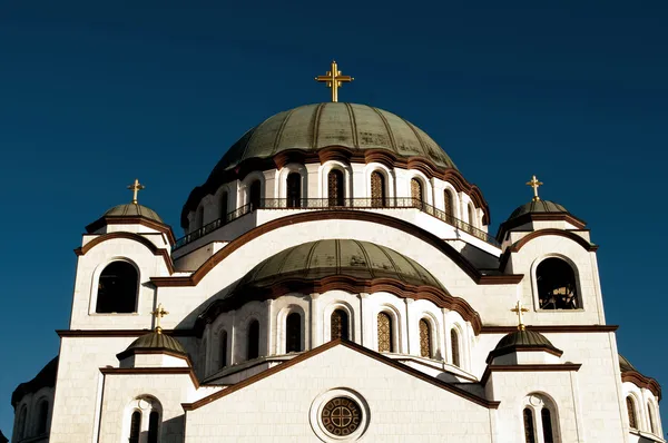 Temple St Sava à Belgrade Serbie — Photo