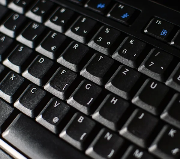 Black keyboard macro — Stock Photo, Image