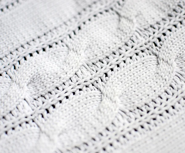 Knit fabric macro shot — Stock Photo, Image