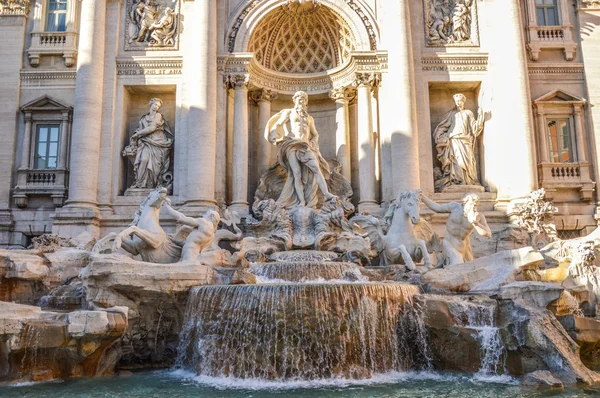 Fontana di Trevi - Rome Italy — Stock Photo, Image