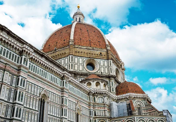 Duomo Santa Maria Del Fiore and Campanile Florence - Italy — Stock Photo, Image