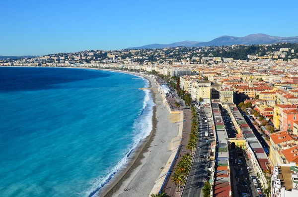 Panoramisch uitzicht over nice Frankrijk — Stockfoto