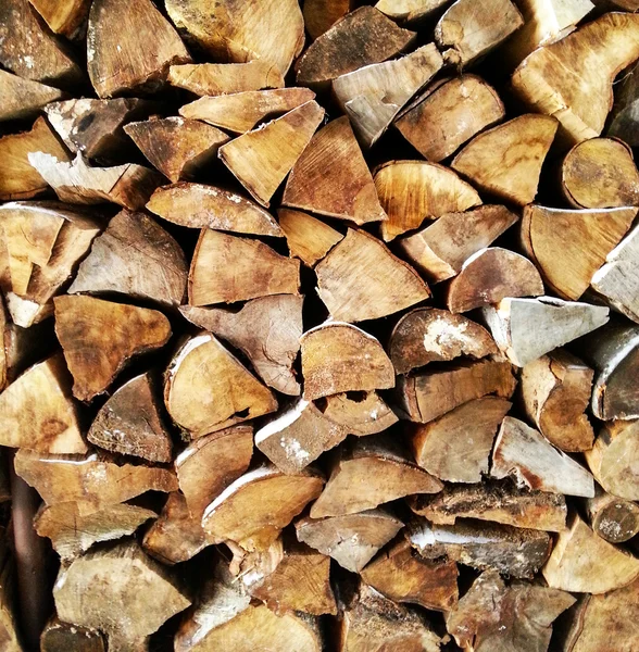 Tronchi di legno sfondo — Foto Stock