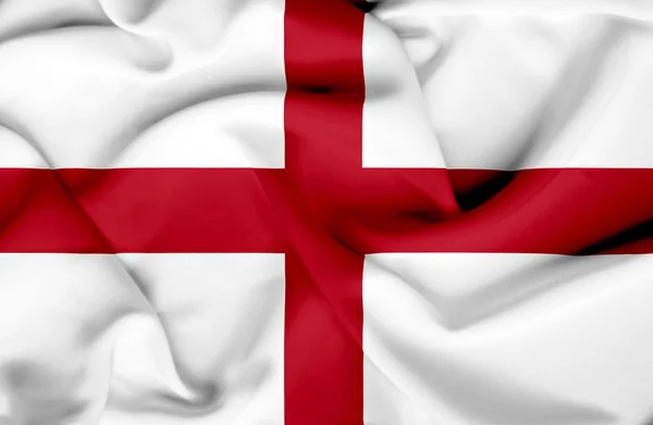 England waving flag — Stock Photo, Image